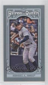 2013 Topps Gypsy Queen - [Base] - Mini #6.2 - Alex Rodriguez (Preparing to Throw)