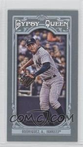 2013 Topps Gypsy Queen - [Base] - Mini #6.2 - Alex Rodriguez (Preparing to Throw)