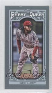 2013 Topps Gypsy Queen - [Base] - Mini #68.2 - Johnny Cueto (Getting the Sign)