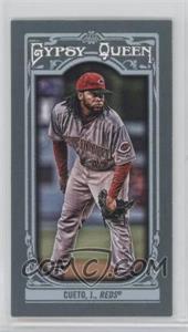 2013 Topps Gypsy Queen - [Base] - Mini #68.2 - Johnny Cueto (Getting the Sign)