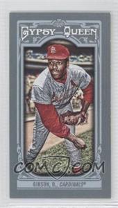 2013 Topps Gypsy Queen - [Base] - Mini #80.2 - Bob Gibson (grey jersey)