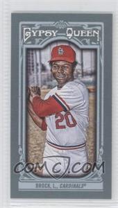 2013 Topps Gypsy Queen - [Base] - Mini #82.2 - Lou Brock (Close-Up)