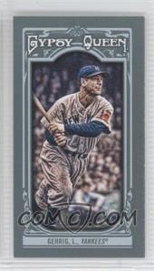 2013 Topps Gypsy Queen - [Base] - Mini #83.1 - Lou Gehrig (New York Visible on Jersey)