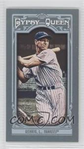 2013 Topps Gypsy Queen - [Base] - Mini #83.2 - Lou Gehrig (Batting Pose; Facing Camera)