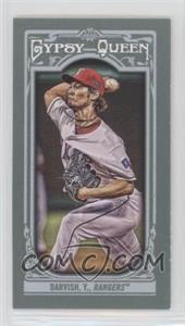 2013 Topps Gypsy Queen - [Base] - Mini #99.3 - Yu Darvish (Ball Visible)