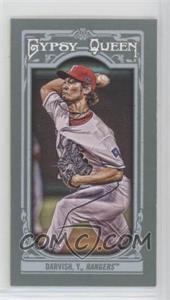 2013 Topps Gypsy Queen - [Base] - Mini #99.3 - Yu Darvish (Ball Visible)