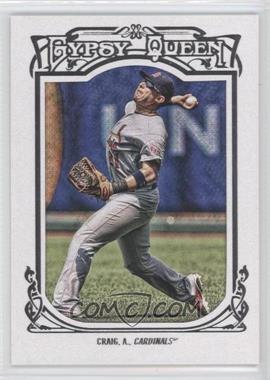 2013 Topps Gypsy Queen - [Base] - White Framed #105 - Allen Craig