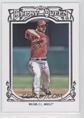 2013 Topps Gypsy Queen - [Base] - White Framed #224 - C.J. Wilson