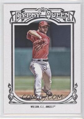 2013 Topps Gypsy Queen - [Base] - White Framed #224 - C.J. Wilson