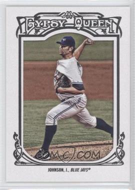 2013 Topps Gypsy Queen - [Base] - White Framed #229 - Josh Johnson