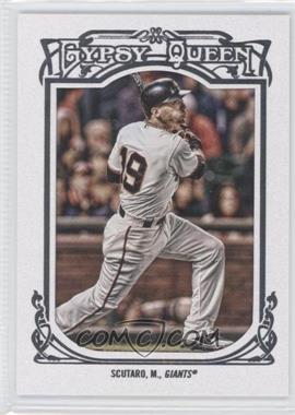 2013 Topps Gypsy Queen - [Base] - White Framed #332 - Marco Scutaro