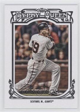 2013 Topps Gypsy Queen - [Base] - White Framed #332 - Marco Scutaro