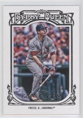 2013 Topps Gypsy Queen - [Base] - White Framed #34 - David Freese