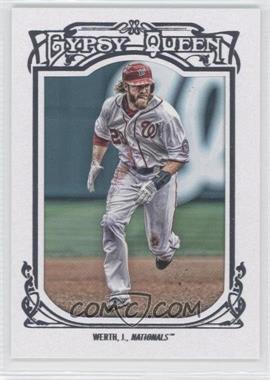 2013 Topps Gypsy Queen - [Base] - White Framed #57 - Jayson Werth