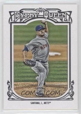 2013 Topps Gypsy Queen - [Base] - White Framed #65 - Johan Santana