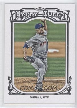 2013 Topps Gypsy Queen - [Base] - White Framed #65 - Johan Santana