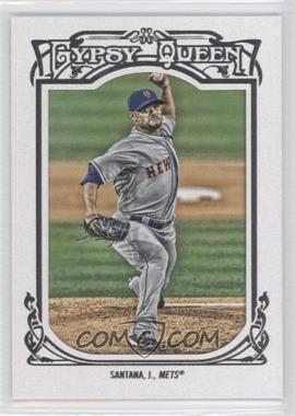 2013 Topps Gypsy Queen - [Base] - White Framed #65 - Johan Santana