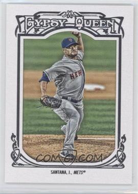 2013 Topps Gypsy Queen - [Base] - White Framed #65 - Johan Santana