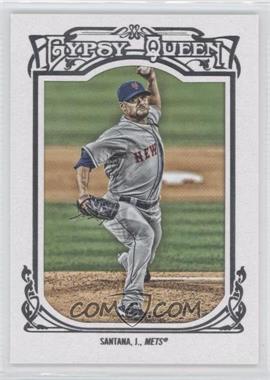 2013 Topps Gypsy Queen - [Base] - White Framed #65 - Johan Santana