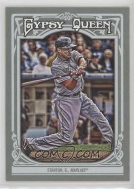 2013 Topps Gypsy Queen - [Base] #276.1 - Giancarlo Stanton (Swinging)