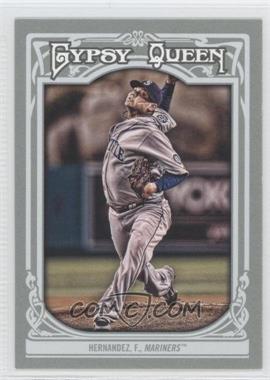 2013 Topps Gypsy Queen - [Base] #45.1 - Felix Hernandez (Pitching For Seattle)