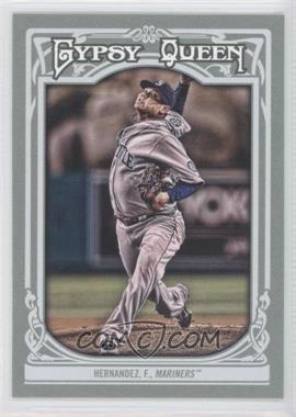 2013 Topps Gypsy Queen - [Base] #45.1 - Felix Hernandez (Pitching For Seattle)