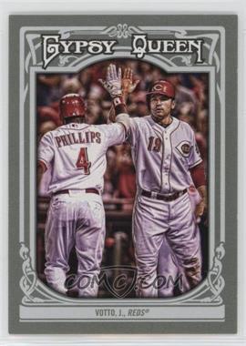 2013 Topps Gypsy Queen - [Base] #64.2 - Joey Votto (Pictured with Teammate)