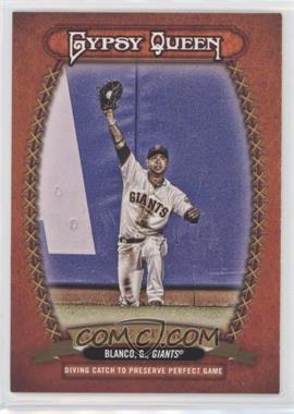 2013 Topps Gypsy Queen - Glove Stories #GS-GB - Gregor Blanco