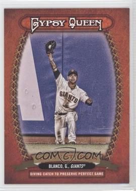 2013 Topps Gypsy Queen - Glove Stories #GS-GB - Gregor Blanco