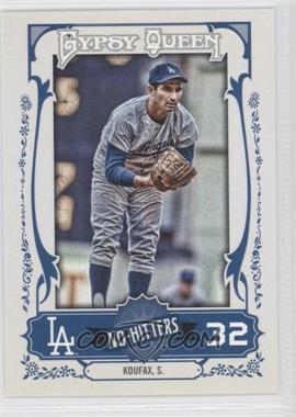 2013 Topps Gypsy Queen - No-Hitters #NH-SK - Sandy Koufax