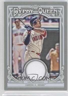 2013 Topps Gypsy Queen - Relics #GQR-AC - Asdrubal Cabrera