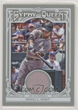 2013 Topps Gypsy Queen - Relics #GQR-CG - Carlos Gonzalez