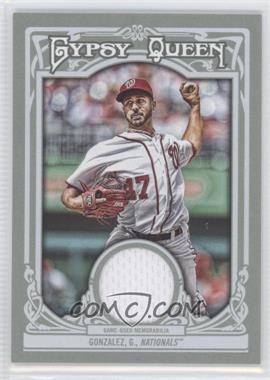 2013 Topps Gypsy Queen - Relics #GQR-GG - Gio Gonzalez