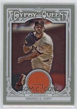 2013 Topps Gypsy Queen - Relics #GQR-MBU - Madison Bumgarner