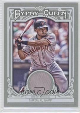 2013 Topps Gypsy Queen - Relics #GQR-MC - Melky Cabrera