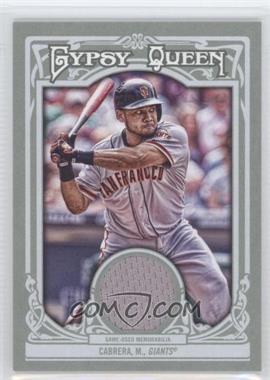 2013 Topps Gypsy Queen - Relics #GQR-MC - Melky Cabrera