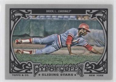 2013 Topps Gypsy Queen - Sliding Stars #SS-LB - Lou Brock