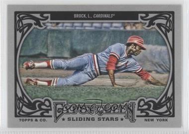 2013 Topps Gypsy Queen - Sliding Stars #SS-LB - Lou Brock