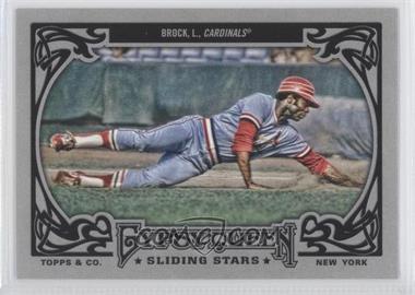 2013 Topps Gypsy Queen - Sliding Stars #SS-LB - Lou Brock