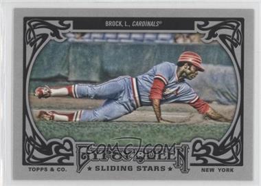 2013 Topps Gypsy Queen - Sliding Stars #SS-LB - Lou Brock