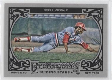 2013 Topps Gypsy Queen - Sliding Stars #SS-LB - Lou Brock