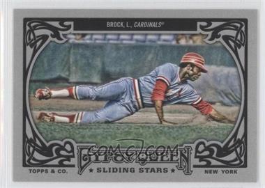 2013 Topps Gypsy Queen - Sliding Stars #SS-LB - Lou Brock