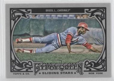 2013 Topps Gypsy Queen - Sliding Stars #SS-LB - Lou Brock