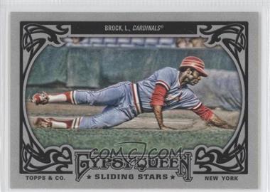 2013 Topps Gypsy Queen - Sliding Stars #SS-LB - Lou Brock