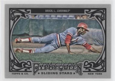 2013 Topps Gypsy Queen - Sliding Stars #SS-LB - Lou Brock