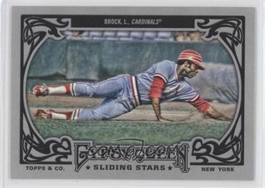 2013 Topps Gypsy Queen - Sliding Stars #SS-LB - Lou Brock