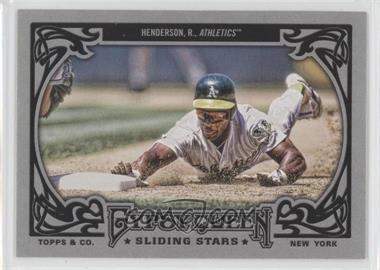 2013 Topps Gypsy Queen - Sliding Stars #SS-RH - Rickey Henderson