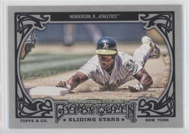 2013 Topps Gypsy Queen - Sliding Stars #SS-RH - Rickey Henderson