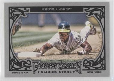 2013 Topps Gypsy Queen - Sliding Stars #SS-RH - Rickey Henderson