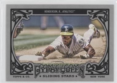 2013 Topps Gypsy Queen - Sliding Stars #SS-RH - Rickey Henderson